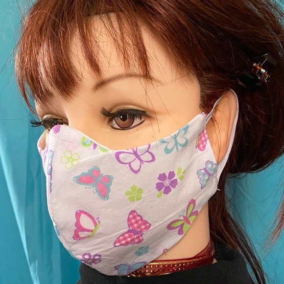 5 for $20 Face Masks cotton elastic loop homemade - Picture 2 of 12